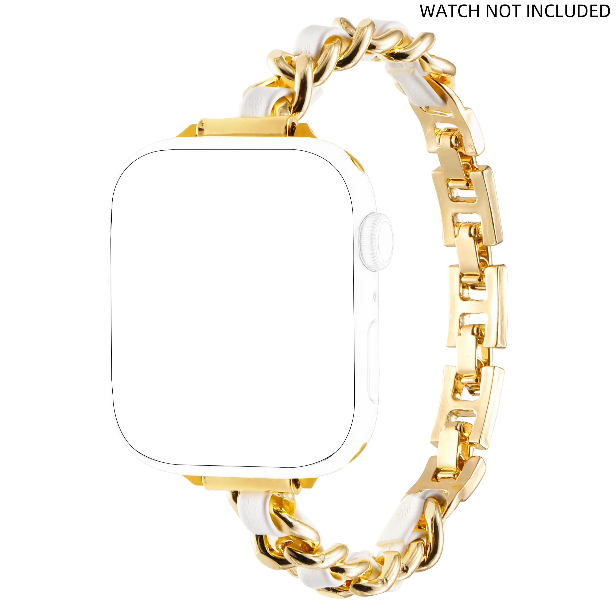 Slim Bands Compatible with Apple Watch 38mm 40mm 41mm 42mm 44mm 45mm 46mm 49mm for Women, Thin Bracelet Dressy Designer Stainless Steel Metallic Metal Smartwatch Strap for iWatch Series 10 9 8 7 6 5 4 3 SE Ultra Smart Watch Straps Smart Watch Accessories
