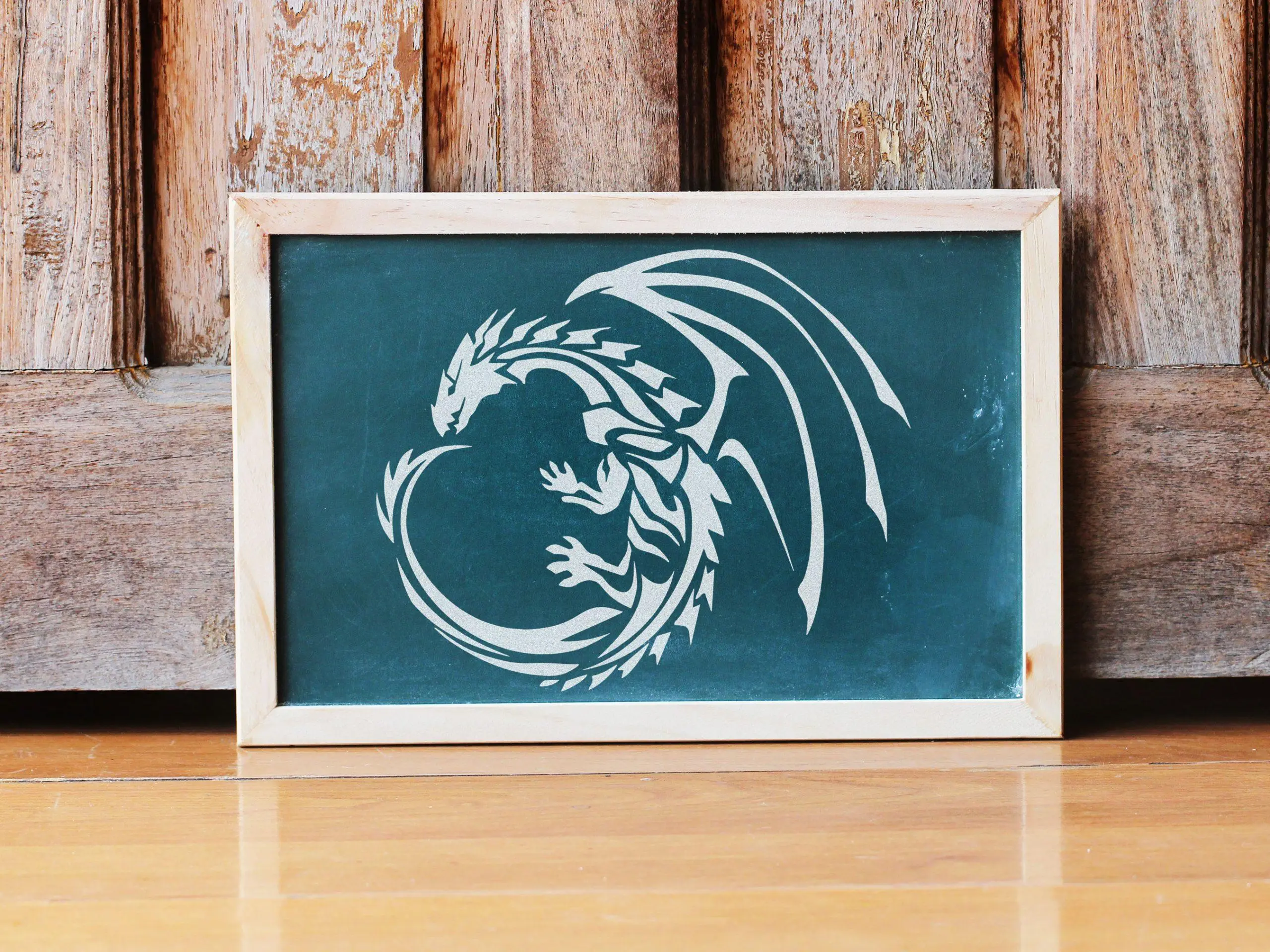 Dragon Stencil - Art and Wall Stencil