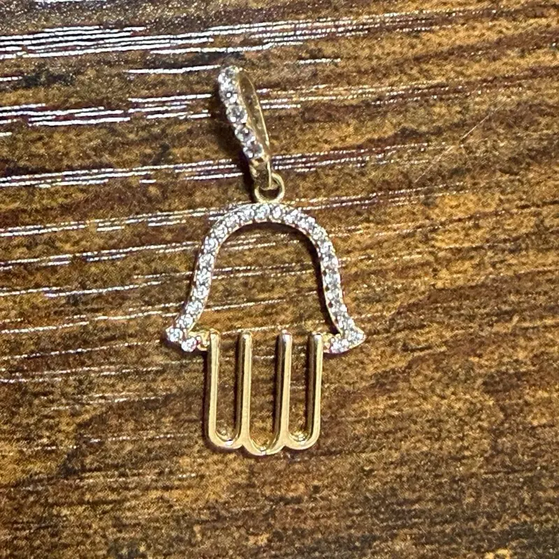Dije mano de Fatima 10k
