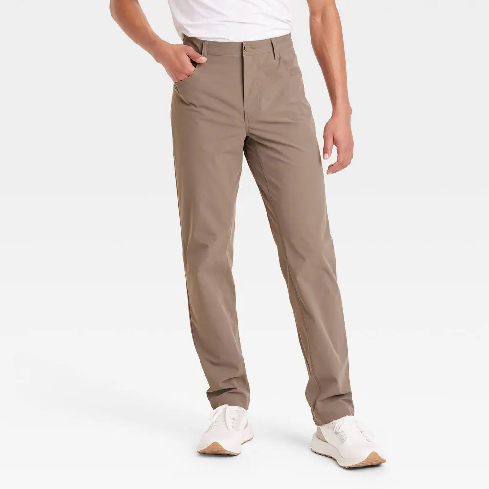 Men's 360 Lifestyle 5-Pocket Golf Pant - All In Motion Dark Brown 38x30