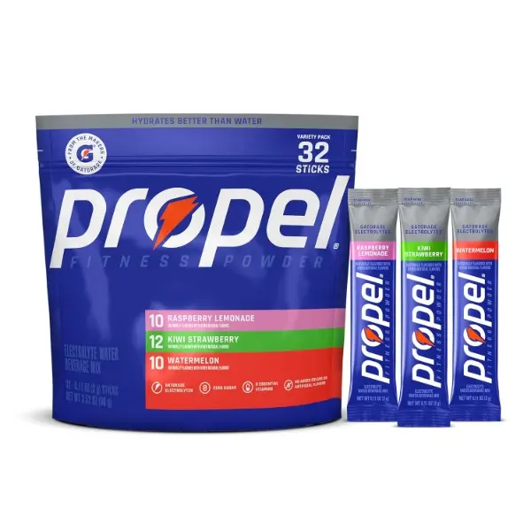 Electrolyte Powder Drink Mix, 3 Flavor Variety Pack, (32 Servings), Zero Sugar, Enhanced Water Beverage, Gatorade Electrolytes, Vitamins, No Added Colors, No Artificial Flavors, Hydration