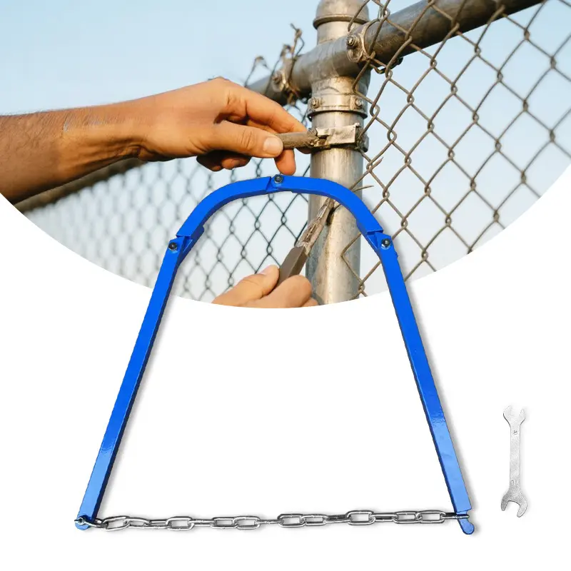 Vigoroso Updated Heavy-Duty Fence Repair Tensioning Tool - Fence Fixer (19.3x3.15x1.57 Inches, 3.75lb) for Preventing Livestock Escaping, Protecting Pasture & Wire Restorations