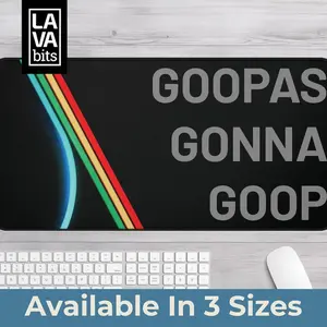 ARC Raiders Inspired Desk Mat  Goopas Gonna Goop Mousepad  Gaming Desk Pad