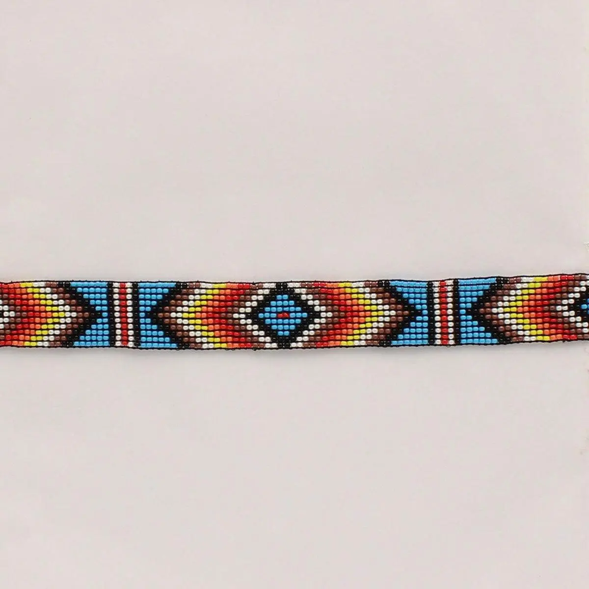 Twister Multi Colored Beaded Hatband 0273497