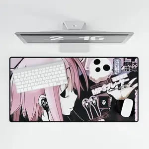 (full size) Anime Soul Eater Desk Mat, Funny Soul Eater Mouse Pad, Keyboard Mat, Funny Anime Desk Mat for Office, Gift for Gamers