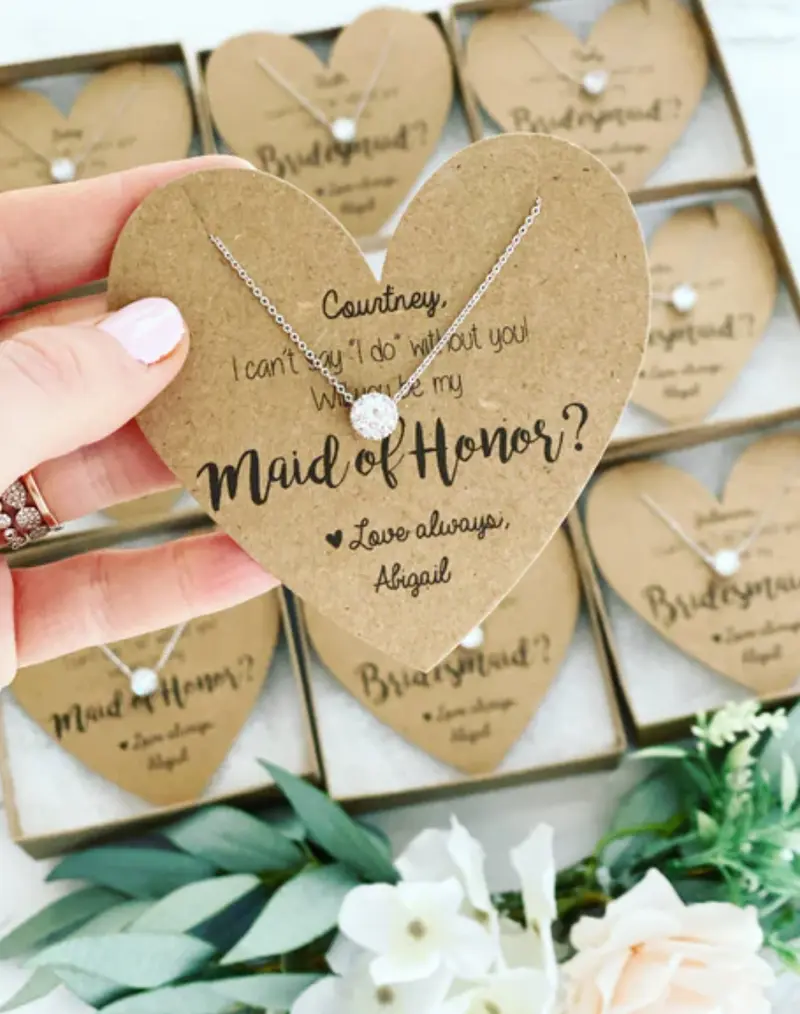 Can’t say “I Do” Without You! Dainty Necklace