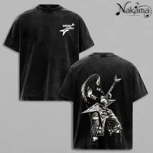 Vintage Dimebag Darrell Abbott PANTERA 3.03 Heavy Metal Unisex Rock Band Cotton T-Shirt, Y2K Outfits Top Menswear Clothing Pantera Merch, Pepper Comfort Colors 0K0