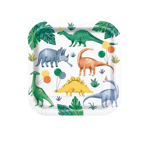 Party Dinosaur Birthday Plates