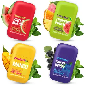 Z!NGHA AROMA THERAPY ON THE GO DUAL INHALER Therapeutic Healthcare Healthy Wellness aromatherapy inhaler essential oil blend