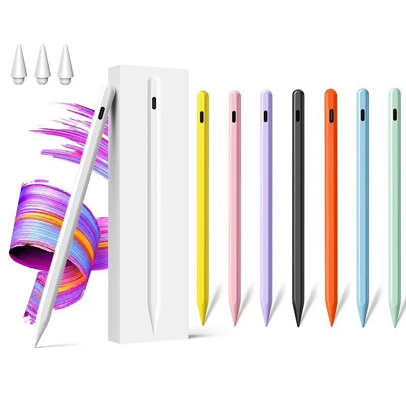 Pencil for Apple iPad 2018-2026, Faster Charge, Palm Rejection Stylus Pen for iPad a16/11/10/9/8/7/6th Gen, Pro 12.9/11/13-inch M4/M5, Air 3/4/5/M2/M3/M4, Mini 5/6/7th