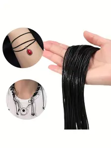 Korean Waxed Cotton Cord, Durable & Stretchy Material, Ideal for DIY Beading Making, Diy With Charms, Bracelets & Jewelry Making, DIY Jewelry Accessories, 10 Meter Per Lot
