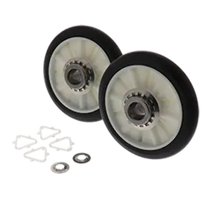 Roller Wheels Kit For Whirlpool Dryer 349241T - Set of 2