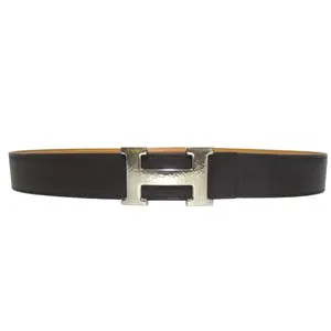 Pre-owned HERMÈS Other Small Leather Goods Hermes Constance H Malletre Reversible Belt