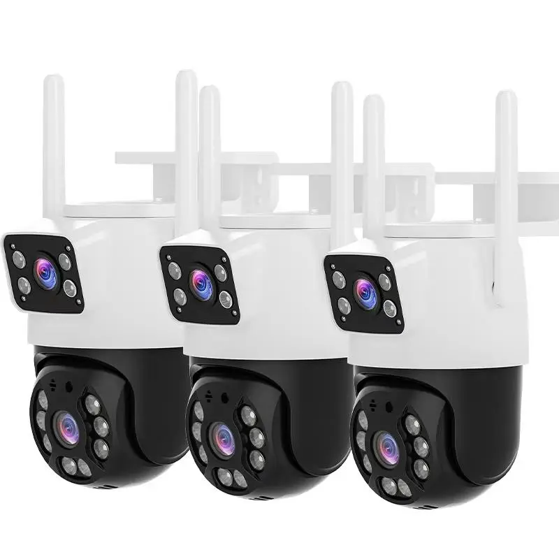 Mothers Day Gifts Home Security Cameras, 1080P Panoramic View Indoor Camera with Full Color Night Vision, Human Motion Detection, Bluetooth/WiFi Connection, Monitoring System For Baby/Pet/Elder