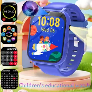 Kids Smart Watch | Remote Camera, Class Mode, Big Buttons, Pedometer, Compatible with iOS & Android, Suitable for Boys & Girls Aged 3-14
