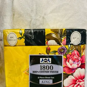 ABC  BED Sheet 1800  100% Cotton Touch