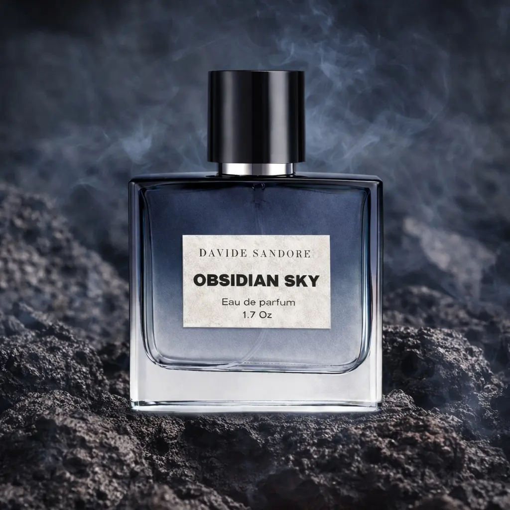 Obsidian Sky Eau de Parfum | Phthalate-Free Men's Cologne | 50mL | Italian-Crafted | Smoked Oud Bergamot Amber | Vegan Cruelty-Free | 8-12 Hour Longevity