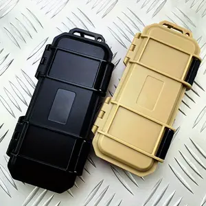Tactical Knife Storage Box Shockproof Portable Holds Folding Knives Headset Cables Tools Hard Pistol Cases Organizer