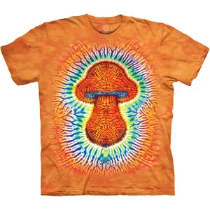 Mushroom Tie Dye T Shirt