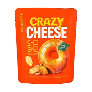 CRAZY CHEESE Korean Bagel Chips 50g - Authentic E-mart Convenience Store Snack