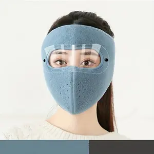 Winter Windproof HD Goggles & Anti-Fog Set, Full Face Outdoor Cycling Skiing Gear, Breathable Unisex Gift for Christmas, Outdoor Dustproof Mask