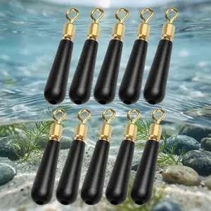 360° Swivel Anti-Tangle Nickel-Plated Float Stop, High-Elastic Fishing Bobber Seat for LED Night Floats. Compatible with Deep Water Rock Fishing, Float Fishing & Sea Angling, Swivels for Fishing, Fishing Accessories, Fishing Supplies