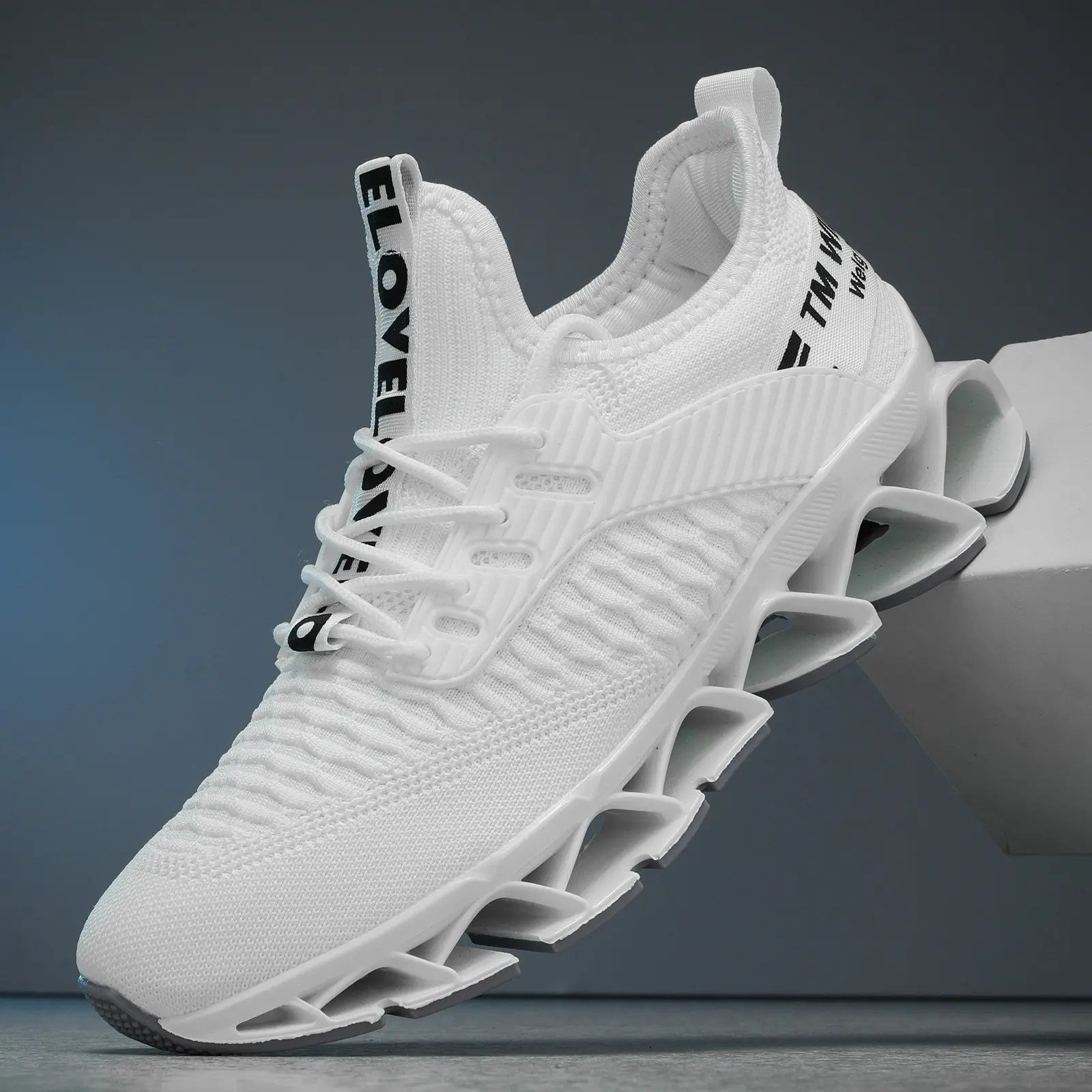 Men's Running Shoes Blade Tennis Walking Fashion Sneakers Breathable NonSlip Gym Work Trainers,Casual Comfortable Breathable Shoes Daily Workout Running Breathable Non-Men's Sneakers