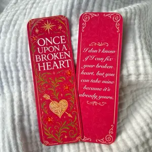 Once Upon A Broken Heart Bookmark