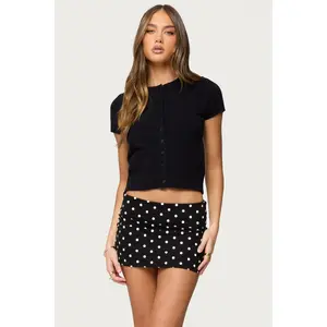 Coreen Button Up Knit Top