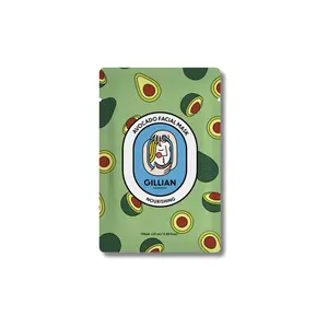 Gillian Cosmetics | Avocado (Nourishing) Sheet Mask by elvis+elvin (25ml) Moisturizer Hydrating Mask Moisture Mask
