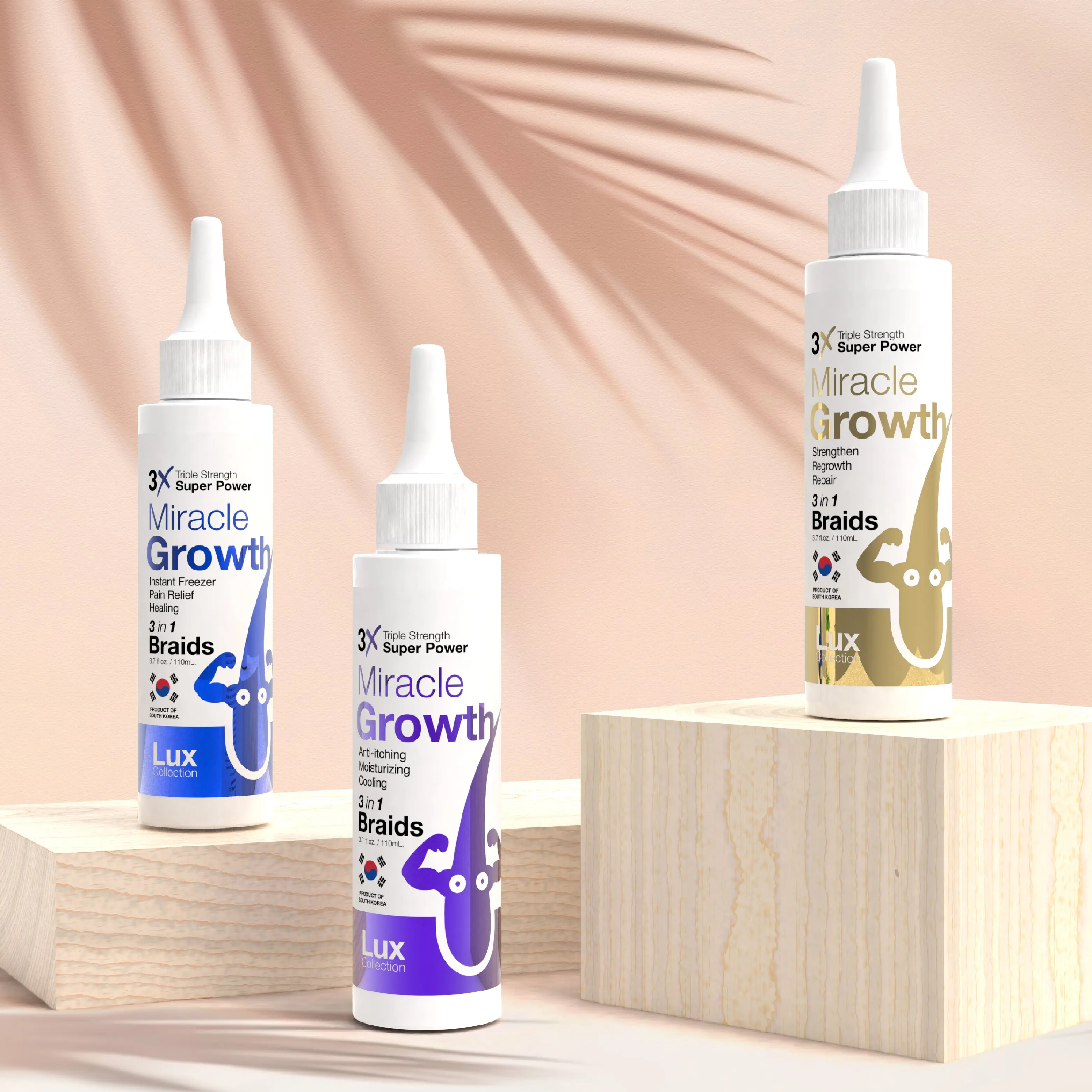 Lux Collection 3X Miracle Gro Hair Oil | Anti-Itching - TikTok Shop