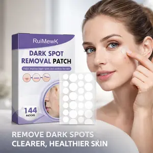 144PCS Dark Spot Removal Patches with Vitamin C and Niacinamide for Day and Night Use for Skin Improvement and Pigmentation Remediation acne clearing products