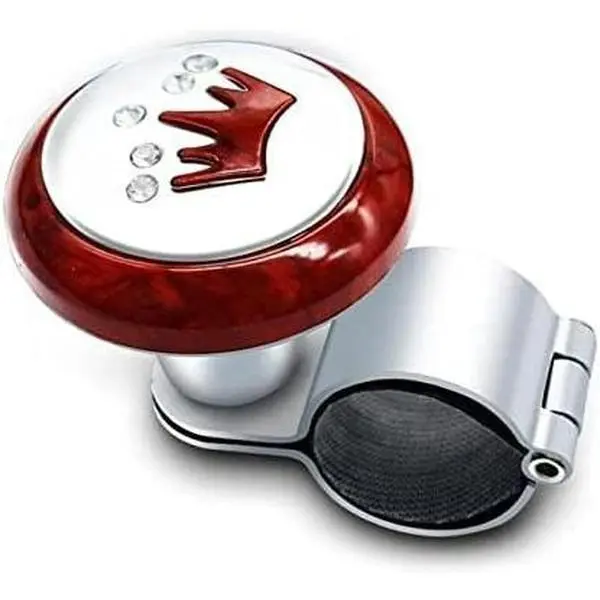 Steering Wheel Power Assist Ball Universal 360° Rotation Spinner Knob for Car Truck SUV One Finger Steering Zero Effort 5 Styles with Precision Ball Bearing and Non-Slip Rubber Pad cars accessories phone carbon tint car essentials