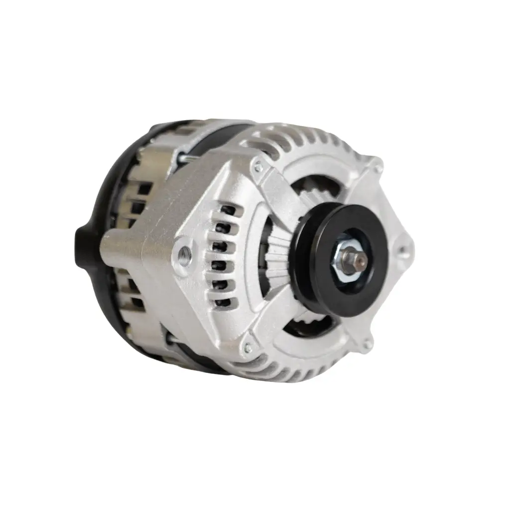 High Output Alternator for 1966-1971 Oldsmobile F85 L6 4.1L Engine, 12si Model, 14.8V, Internal Regulator, Includes Pulley & Smaller Pulley