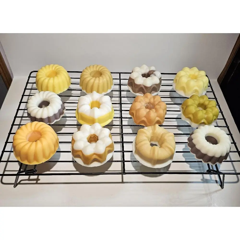 Mini Bundt Cake Candles or Melt
