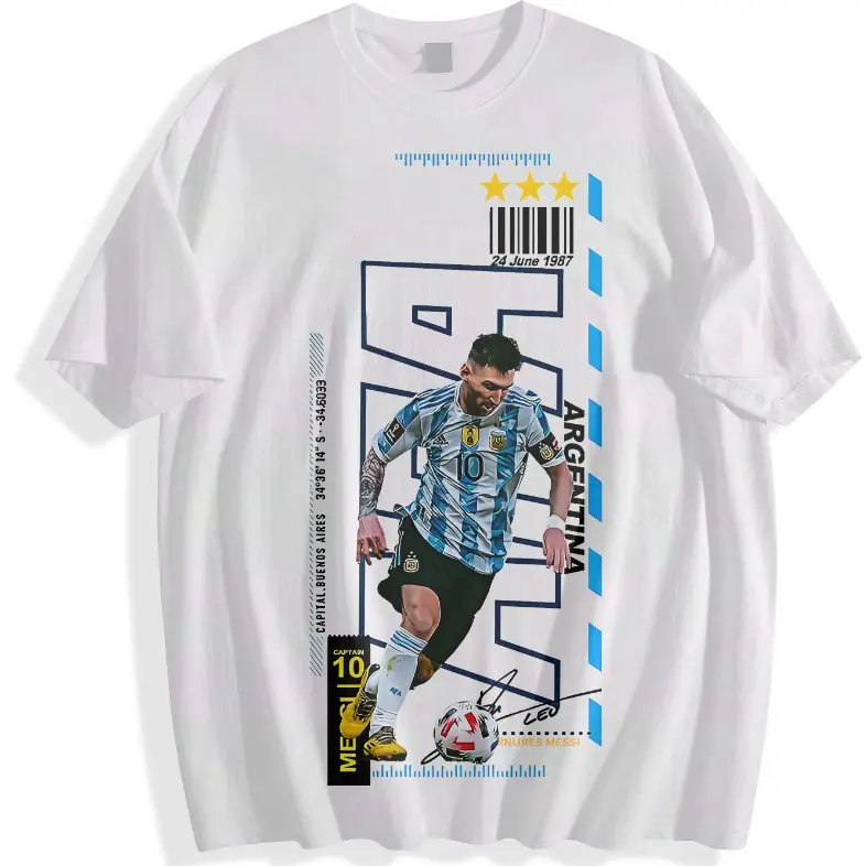 Legendary Number 10 Football Messi Graphic Tee | Argentina Soccer Fan Shirt, Vintage Sports Streetwear Legendary Number 10 Football Graphic Tee | Argentina Soccer Fan Shirt, Vintage Sports Streetwear Unisex Cotton Tee Love Soft