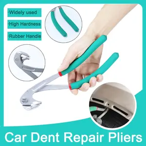 Auto Body Repair Clamp Pliers Set, Stainless Steel Pliers, Ergonomic Handle, Durable Structure, Car Door Edge Eagle Beak Tool, Auto Body Pressing Tools