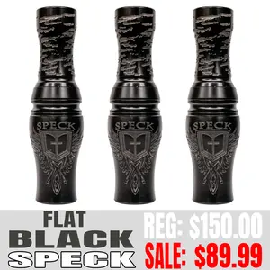 BLACK FRIDAY 2025 FLAT BLACK SPECK HUNTING CALL