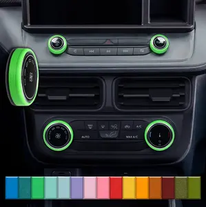 For Ford Maverick 2022-2024 - Knob Press-Fit Covers | 4-Knob Set Choose Your Color! Precision Fit For a Snug Fit That Stays In Place With No Tape or Adhesive. Made with High Quality Materials That Won't Warp or Fade! Made In The USA
