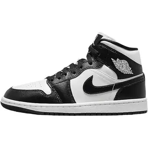 Women's Air Jordan 1 Mid White/Black-White (DV0991 101)