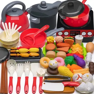 Kitchen Toy Set, Simulation Kitchen Tools Toy Set, Pretend Play Toy, Kitchen Accessories Toy, Cooking Toy Set, Fun Kitchen Toys, Play Food Set