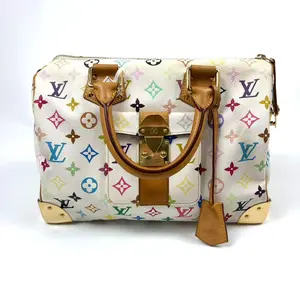Pre-owned Louis Vuitton leather Top Handle Bags Classic Speedy 30 Top Handle Bag, Designer Luggage Accessory