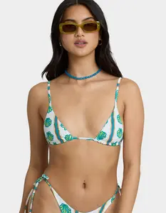 BILLABONG  Womens Salty Waves Reversible Mini Slide Triangle Bikini Top