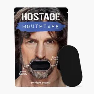 Hostage Mouth Tape 30-Day Try - The world's Strongest, Most Comfortable Mouthtape.