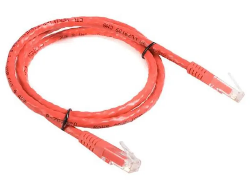 STARTECH 3 ft Cat 6 Ethernet Network Patch Cable - Red, ROHS Certified, Up to 500MHz, High Bandwidth for Gigabit Networks, Ideal for Workspace Use, 3 Feet