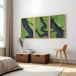 Minimalist Formula Wall Art – Set of 3 Posters with Tiny F1 Cars – Modern Racing Decor for Motorsport & Speed Lovers - Printable Petrolhead