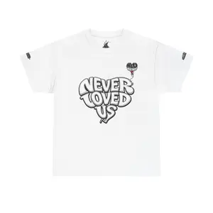 Never Loved Us Signature Tee | NLU Worldwide DROP#1