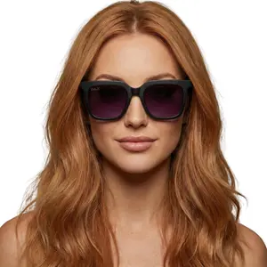 DAX EYEWEAR Dani Sunglasses - Large Square TR90 Frames with TAC Polarized UV 400 Lenses for Style & Performance