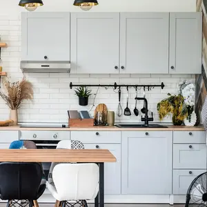 4 Pack Luxury Matte Single Hole Invisible Knobs, French Style Hardware for Cabinets, Drawers, Wine Cabinets, Dressers & Closets