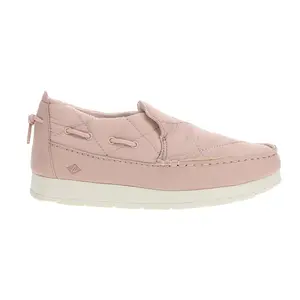 Sperry Womens Sperry Moc-Sider Quilted Nylon Flats Casual - Pink